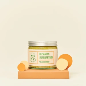 Peeling rozmaryn i mandarynka